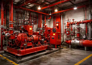 Industrial Fire Detection and Fire Fighting Systems – FM Global and NBC Compliant